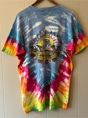 Vintage 1994 Tie-Dye Grateful Dead Lot Graphic Tee “Who Are the Dead” Van Art